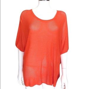 Rag & Bone Waffle Open Knit Sweater